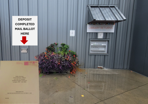 mail slot location at City Hall