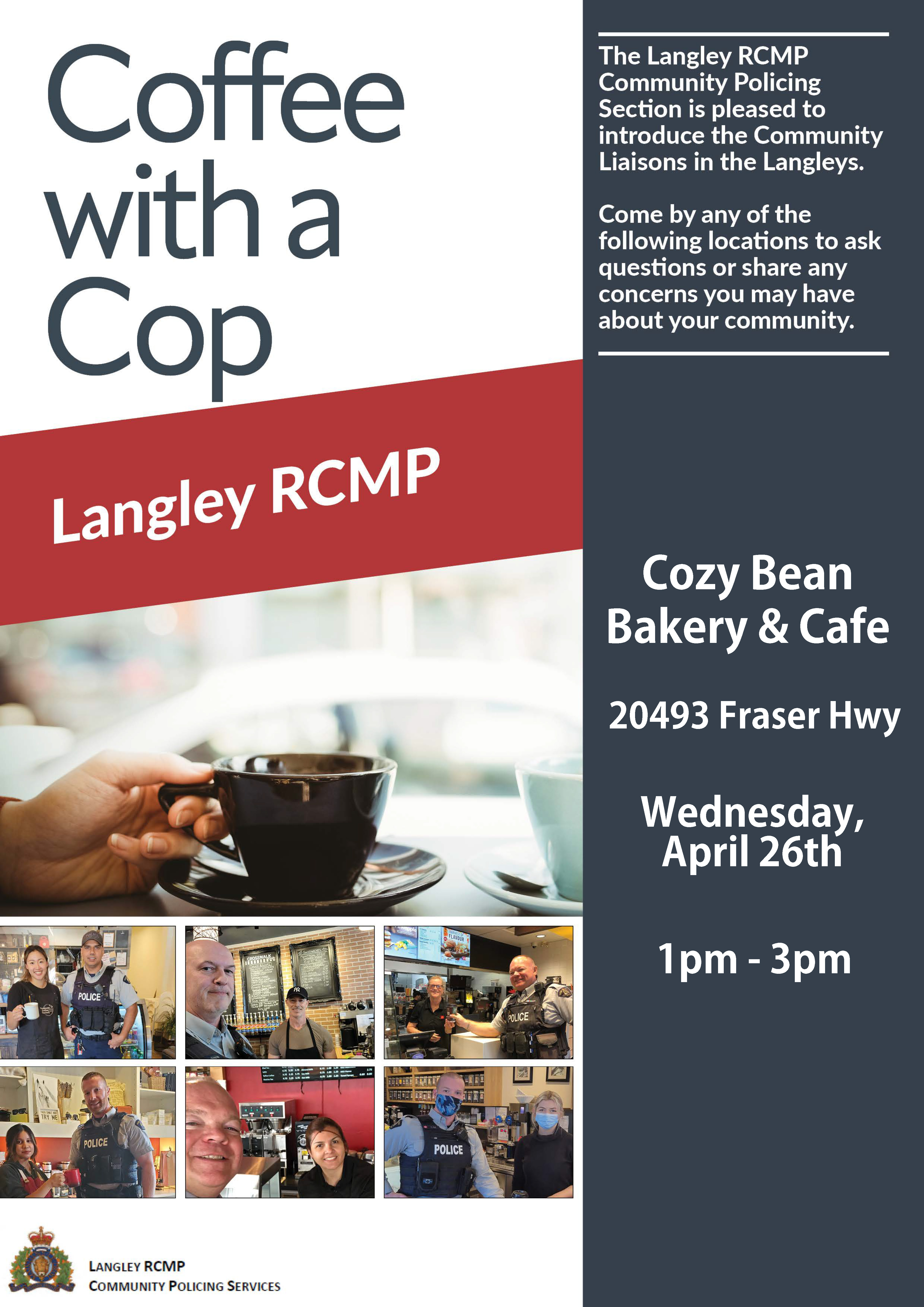 Coffee with a Cop April 26, 2023