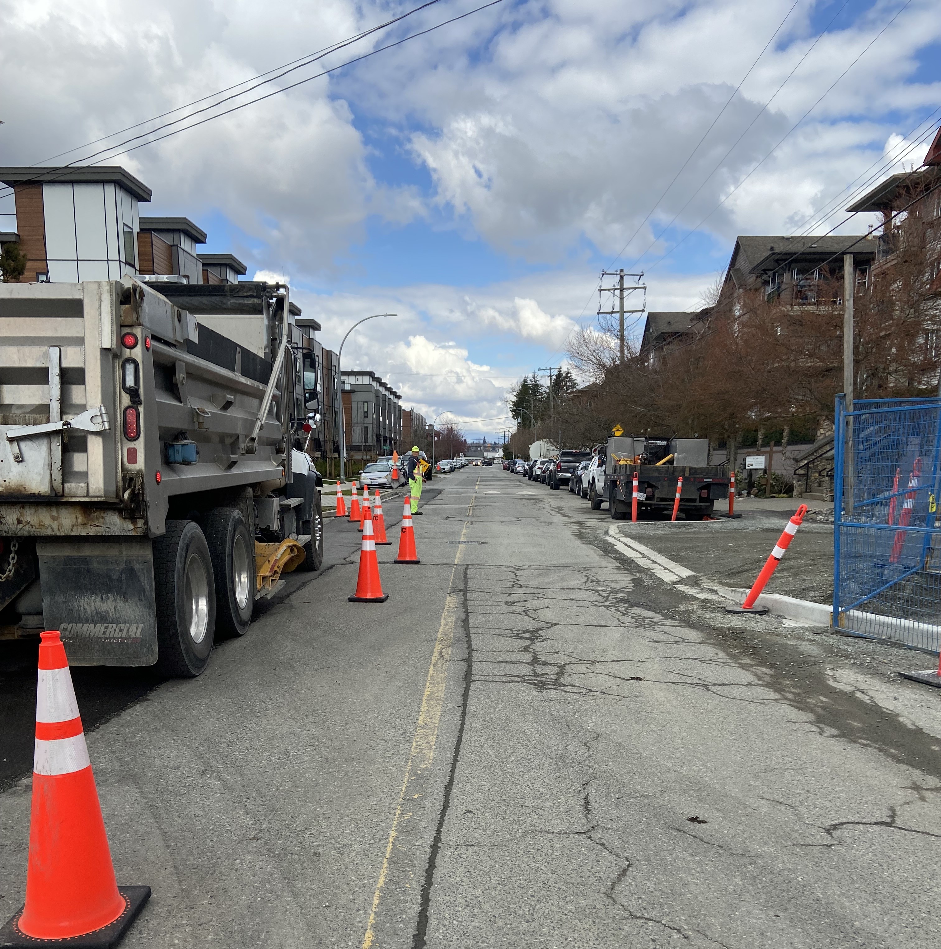 Construction in Langley City